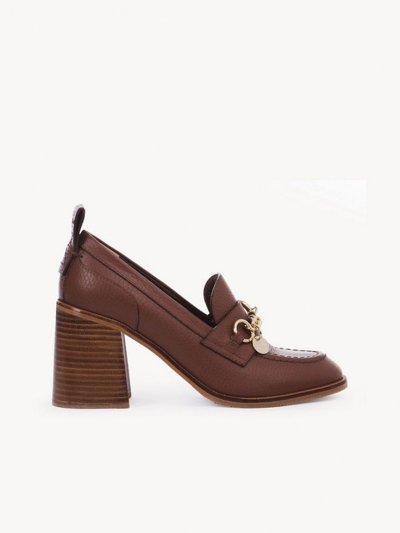 Tenis Planos Chloe Aryel Penny Marrom | CHE-SR14796