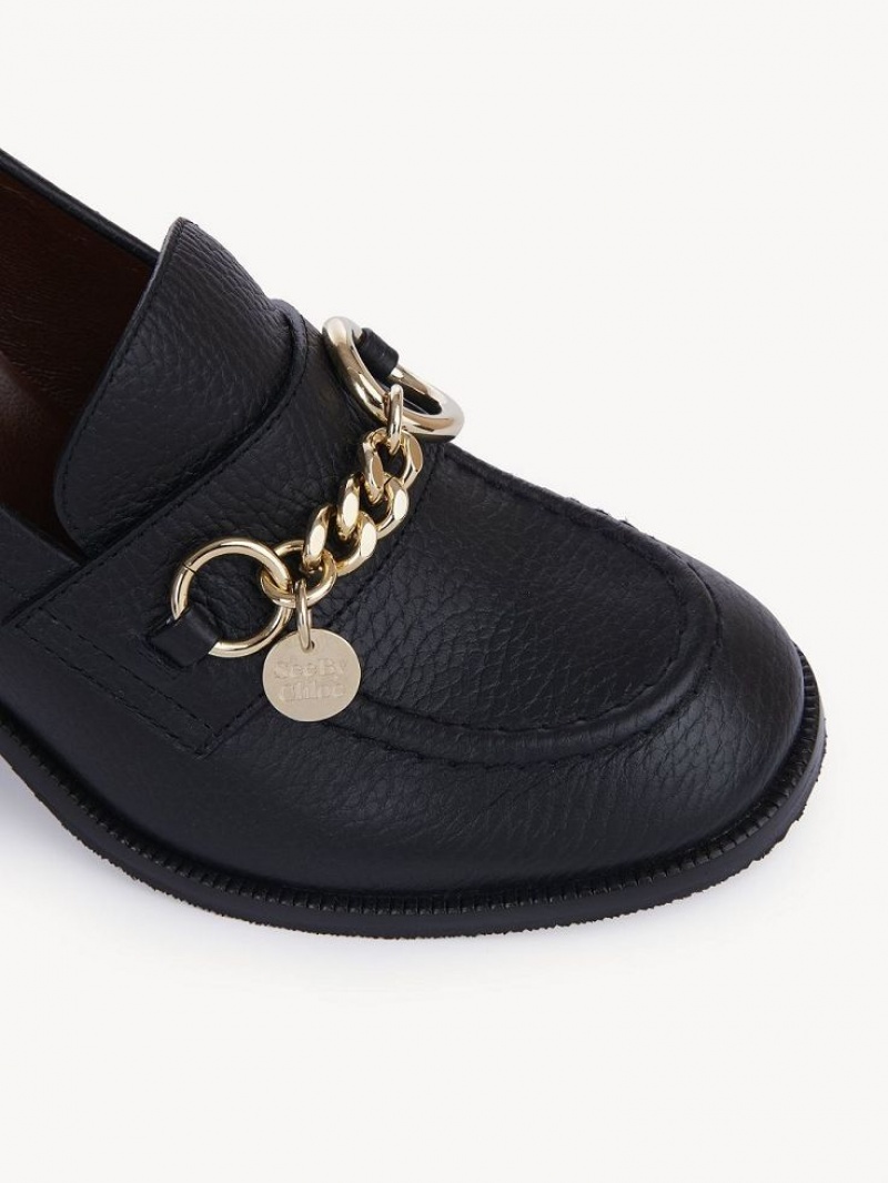 Tenis Planos Chloe Aryel Penny Negros | CHE-SR14797