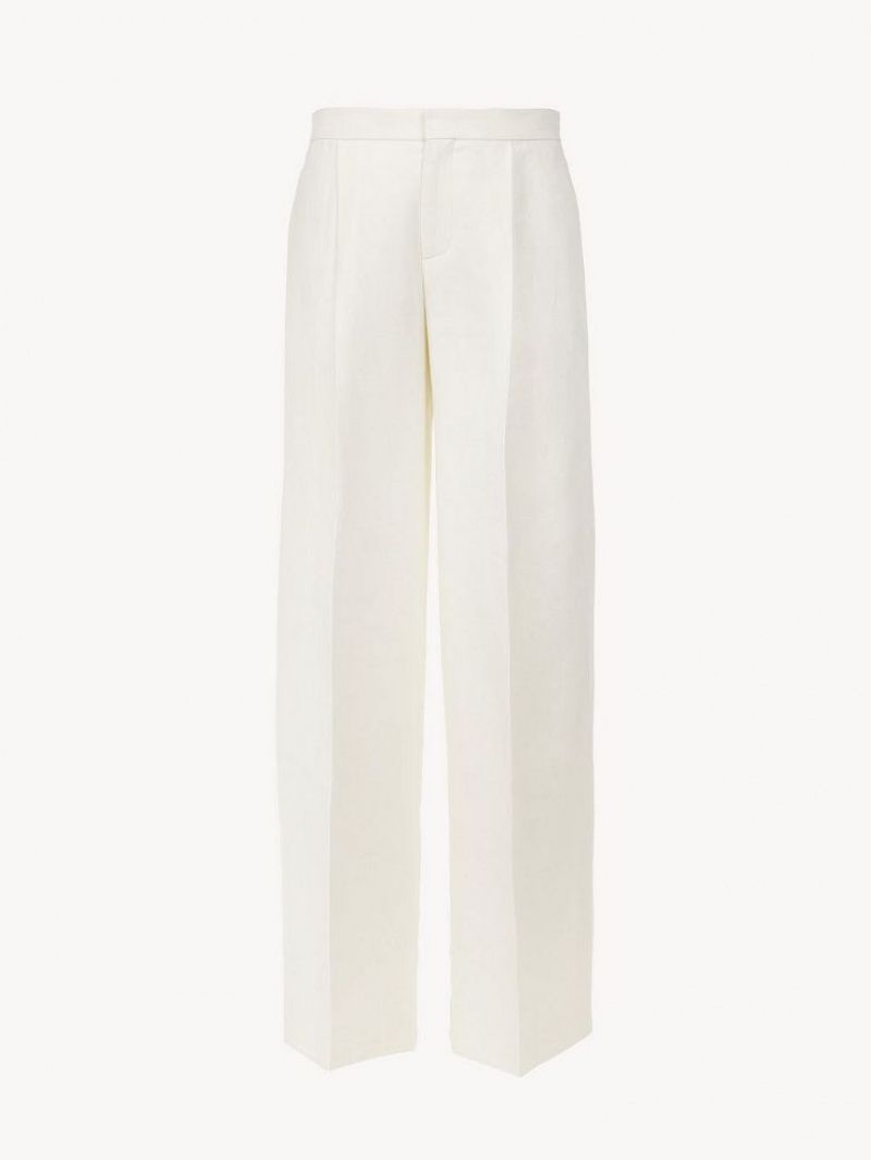 Traje Chloe Anchos-leg Blancos | CHE-SR14057