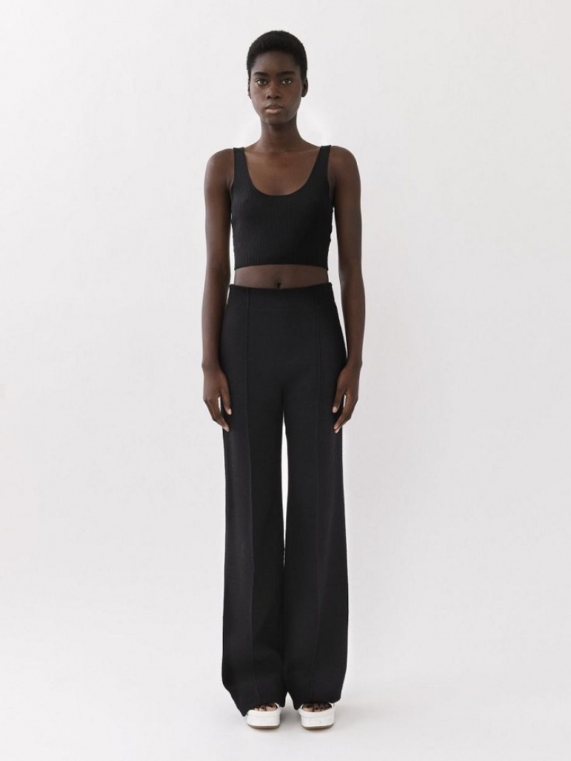 Traje Chloe Anchos-leg Negros | CHE-SR14043