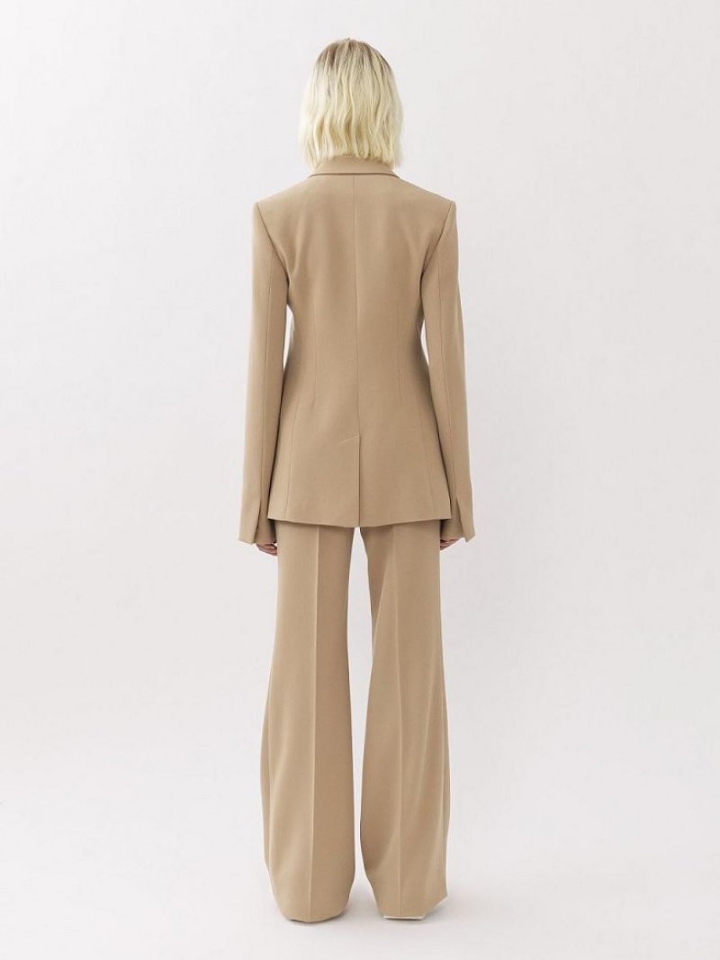 Traje Chloe Bell-shaped Beige | CHE-SR14064