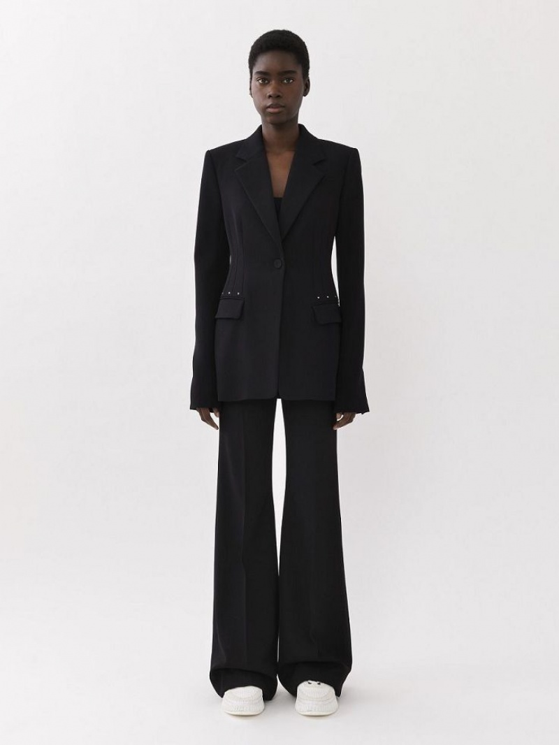 Traje Chloe Bell-shaped Negros | CHE-SR14042