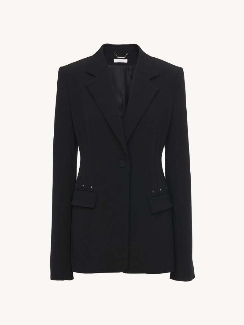 Traje Chloe Bell-shaped Negros | CHE-SR14042