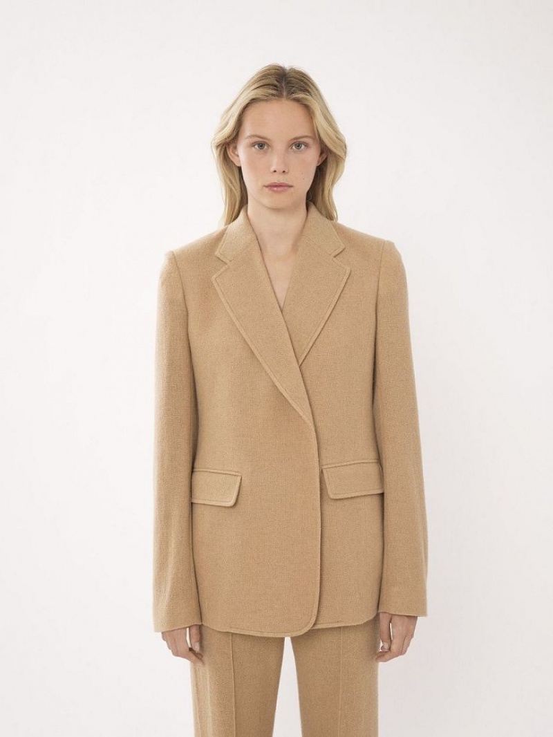 Traje Chloe Buttonless Tailored Marrom | CHE-SR14033