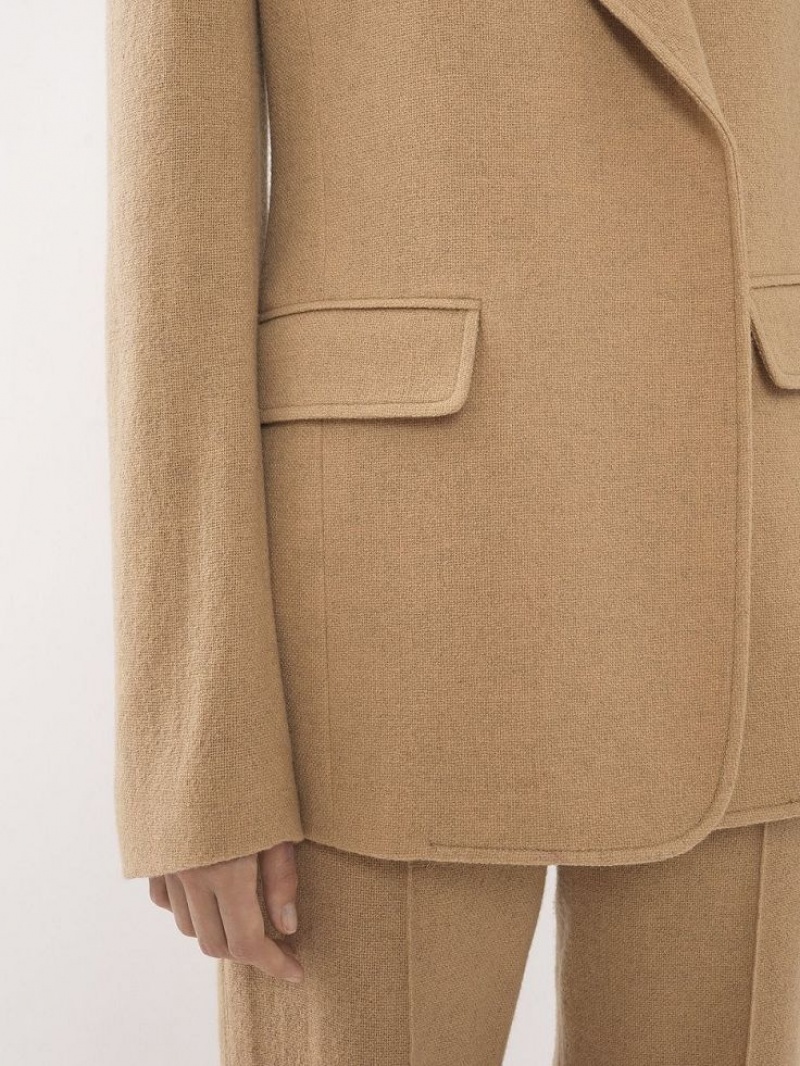 Traje Chloe Buttonless Tailored Marrom | CHE-SR14033