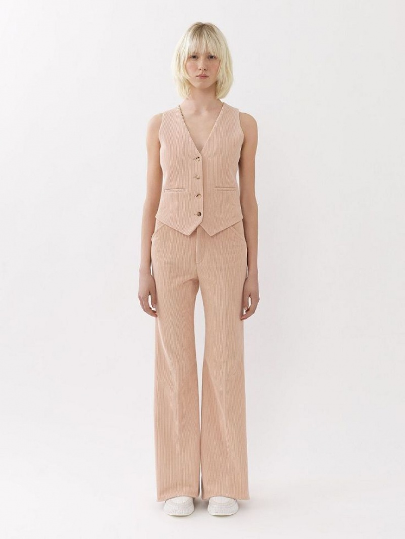 Traje Chloe Classic Vest Rosas | CHE-SR14066