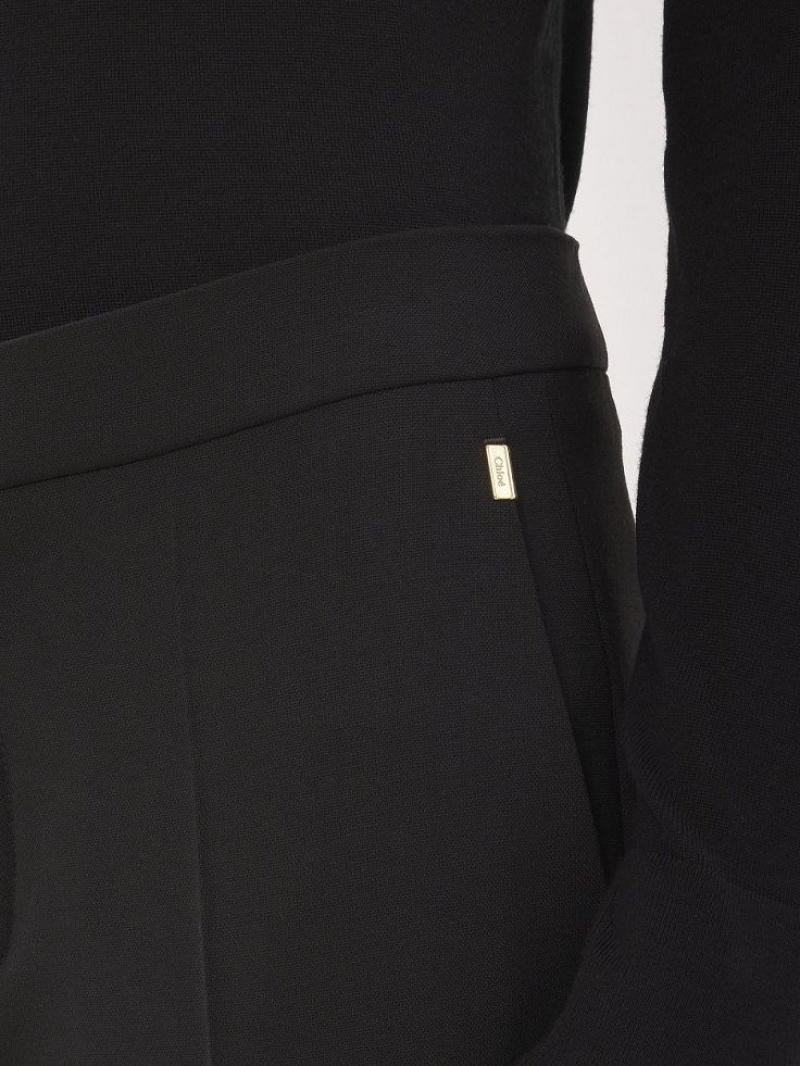 Traje Chloe Cropped Cigarette Negros | CHE-SR14034
