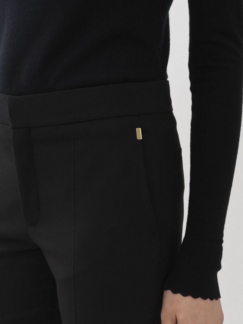 Traje Chloe Cropped Cigarette Negros | CHE-SR14048