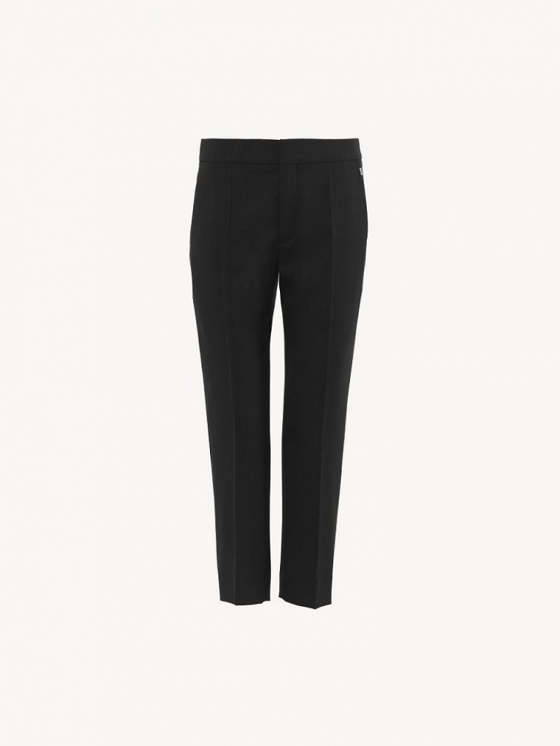 Traje Chloe Cropped Cigarette Negros | CHE-SR14048