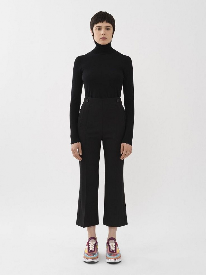 Traje Chloe Cropped Sailor Negros | CHE-SR14044