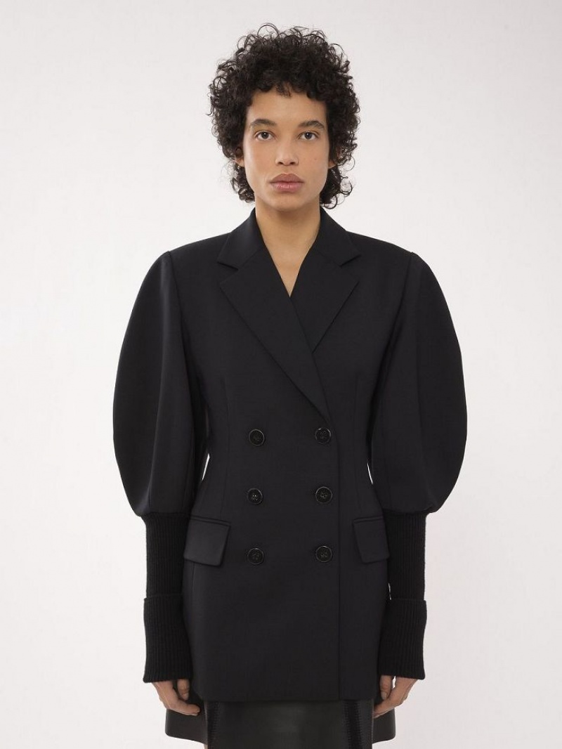 Traje Chloe Double-breasted Tailored Negros | CHE-SR14029