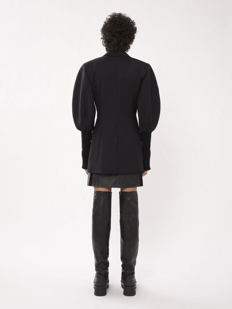 Traje Chloe Double-breasted Tailored Negros | CHE-SR14029