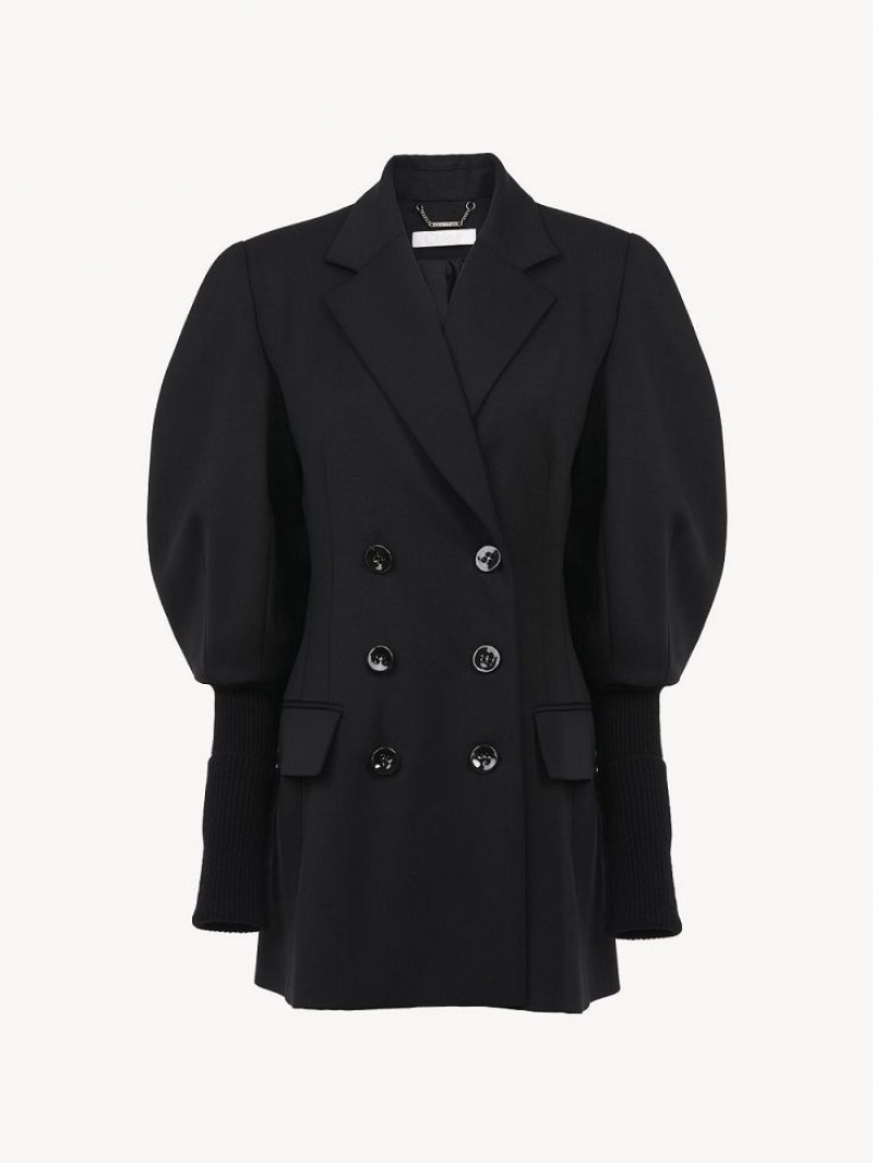 Traje Chloe Double-breasted Tailored Negros | CHE-SR14029