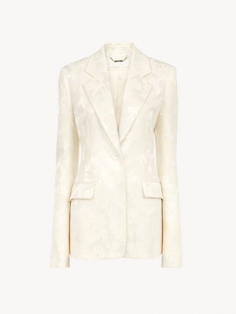 Traje Chloe Single-breasted Blancos | CHE-SR14031