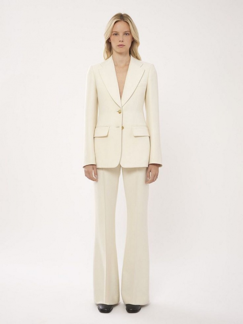 Traje Chloe Two-button Tailored Blancos | CHE-SR14027