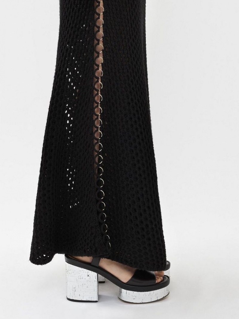 Vestido Chloe Crochet Tank Negros | CHE-SR13830