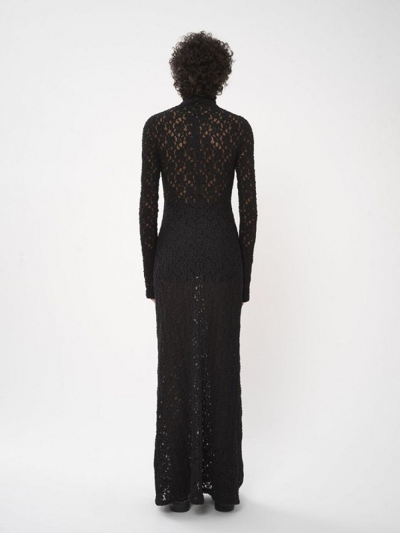 Vestido Chloe Fitted Maxi Negros | CHE-SR13860