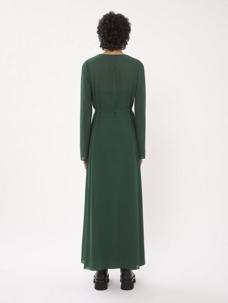 Vestido Chloe Long Tunic Verdes Oscuro | CHE-SR13864