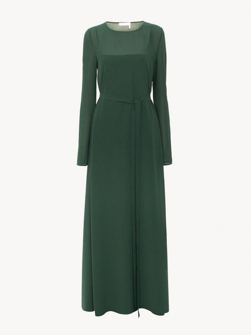 Vestido Chloe Long Tunic Verdes Oscuro | CHE-SR13864