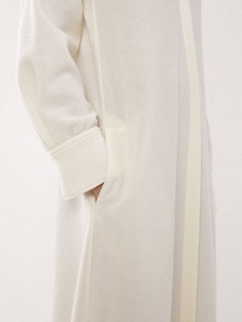 Vestido Chloe Midi Shirt Blancos | CHE-SR13865