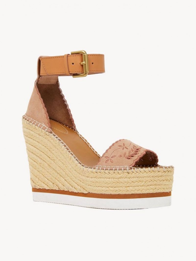 Wedge Chloe Glyn Alpargata Azules | CHE-SR14800
