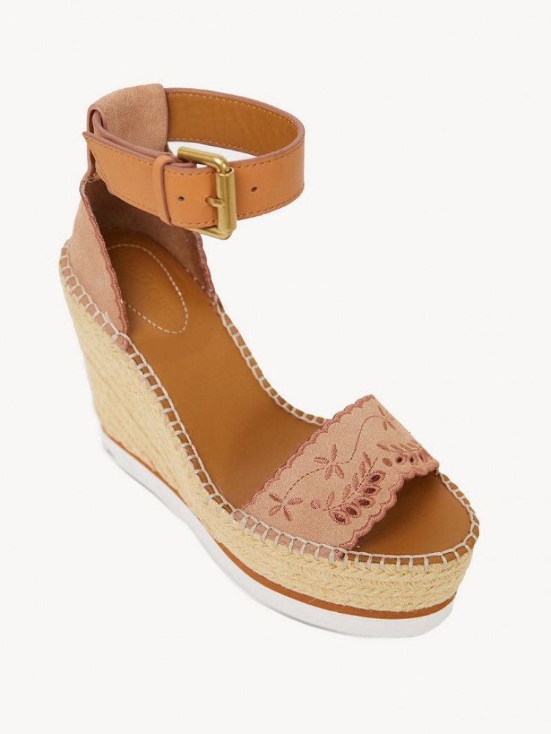 Wedge Chloe Glyn Alpargata Azules | CHE-SR14800